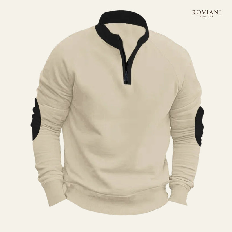 Celestino – Maglione Invernale in Pile Color-Block
