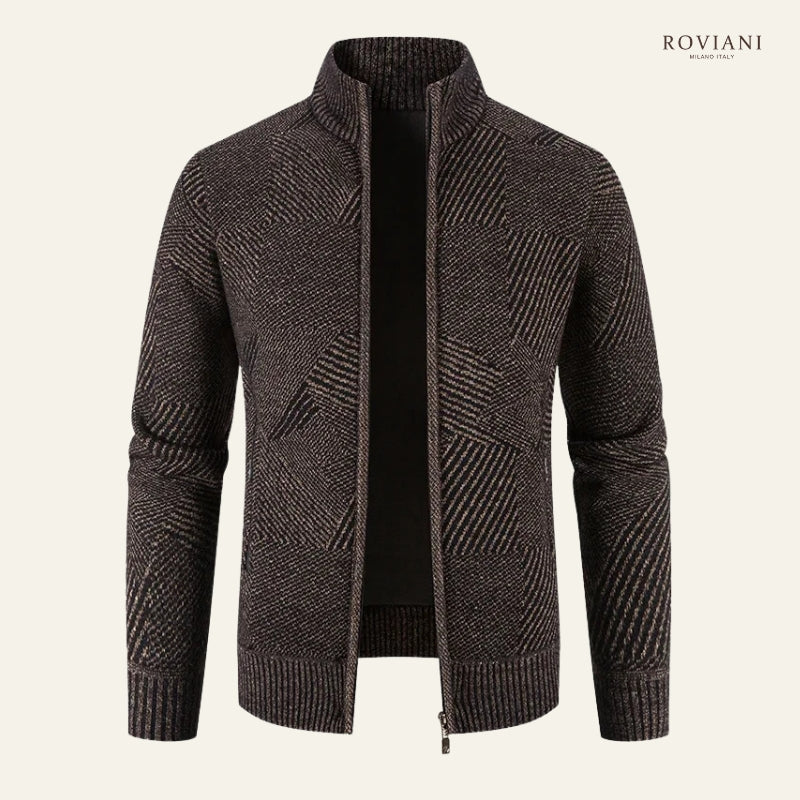 Danilo – Cardigan Lavorato a Maglia da Uomo