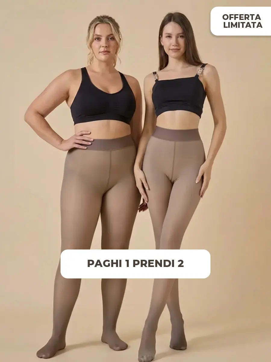 Kit Collant Foderato Trasparente (Prendi 2 al Prezzo di 1) INVERNO 2026