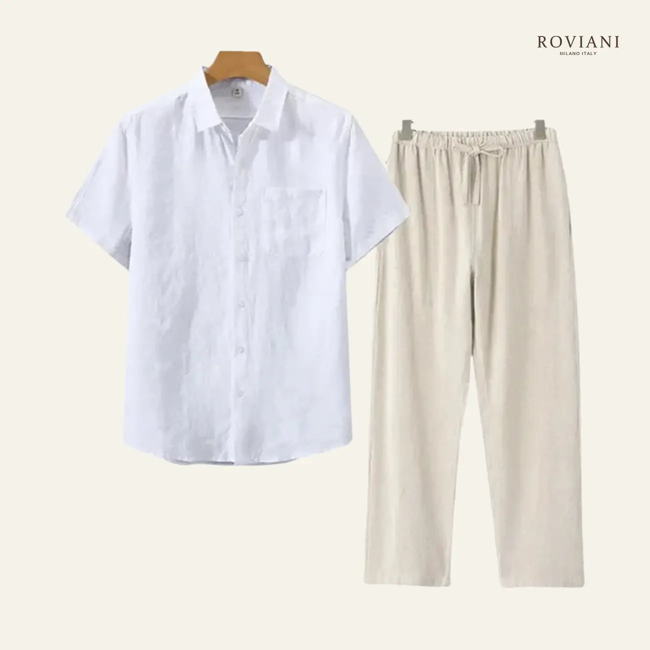 Set Sociale in Lino da Uomo®