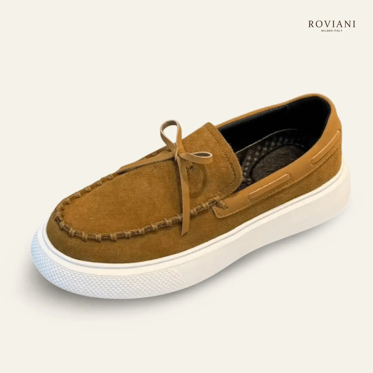 Mocassino da uomo di pelle