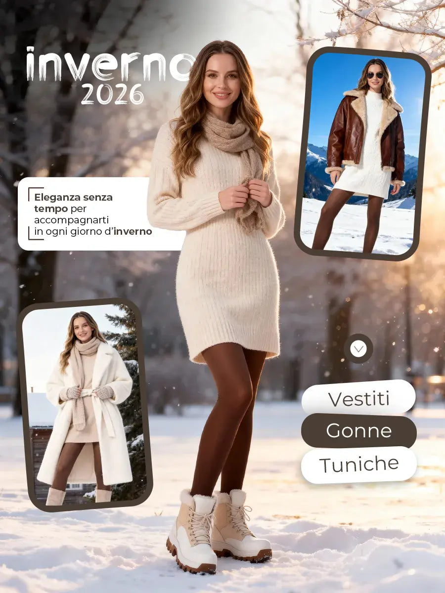 Kit Collant Foderato Trasparente (Prendi 2 al Prezzo di 1) INVERNO 2026