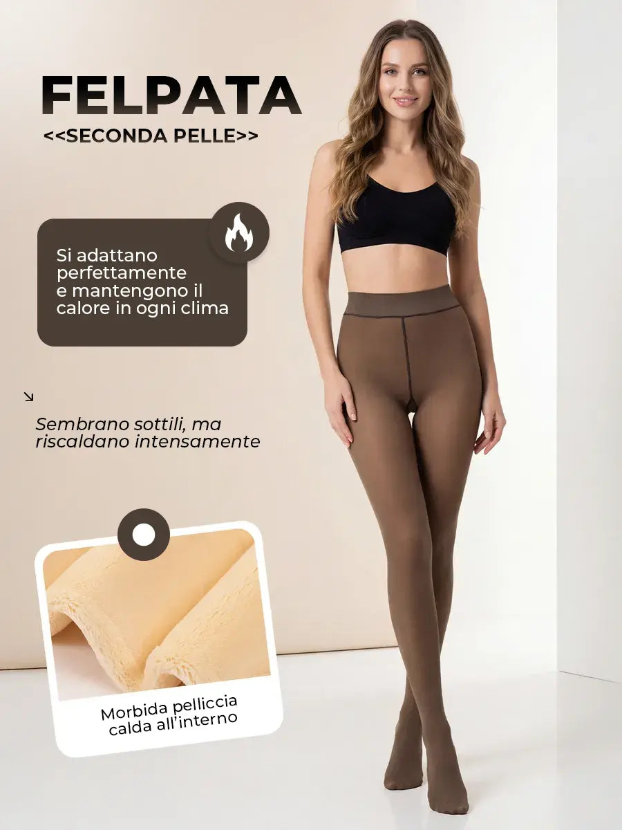 Kit Collant Foderato Trasparente (Prendi 2 al Prezzo di 1) INVERNO 2026