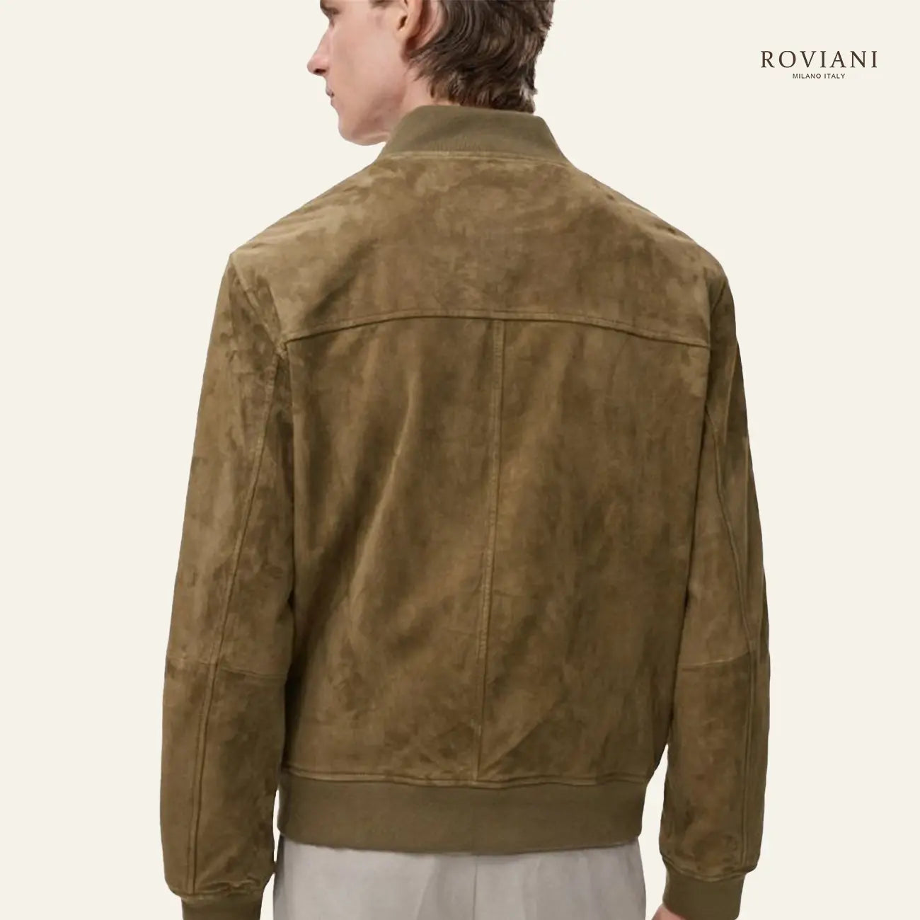 Giacca Maschile in Pelle Sintetica