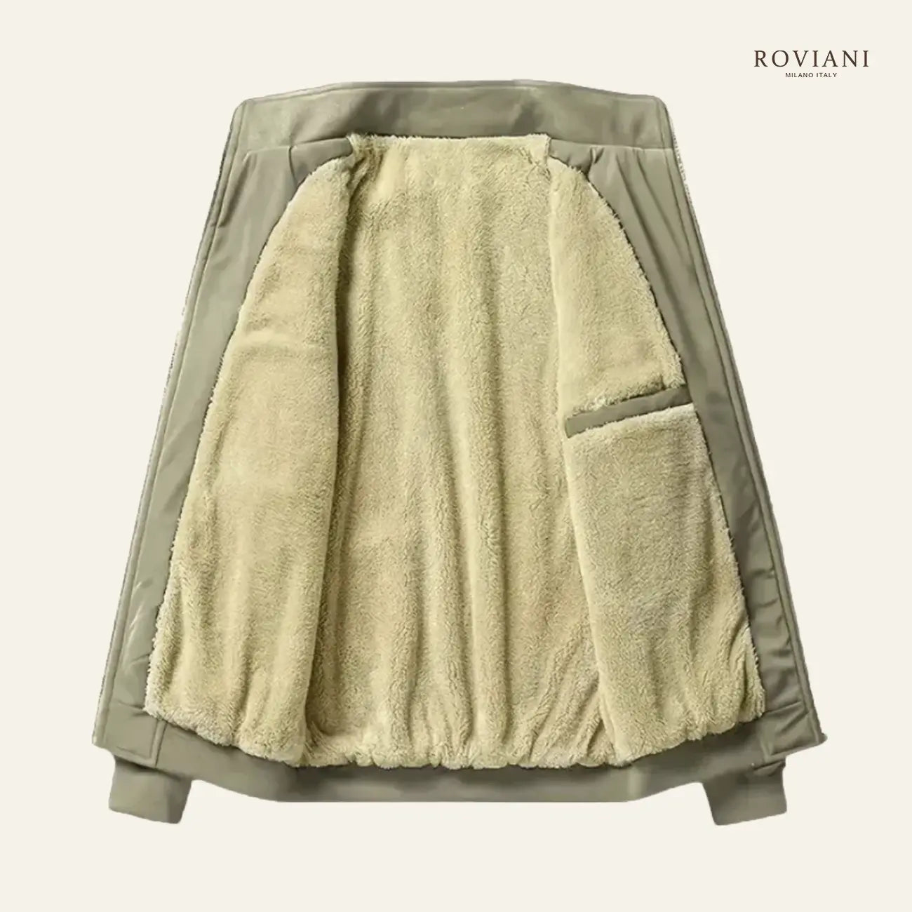 Giacca in Suede Foderata da Uomo®