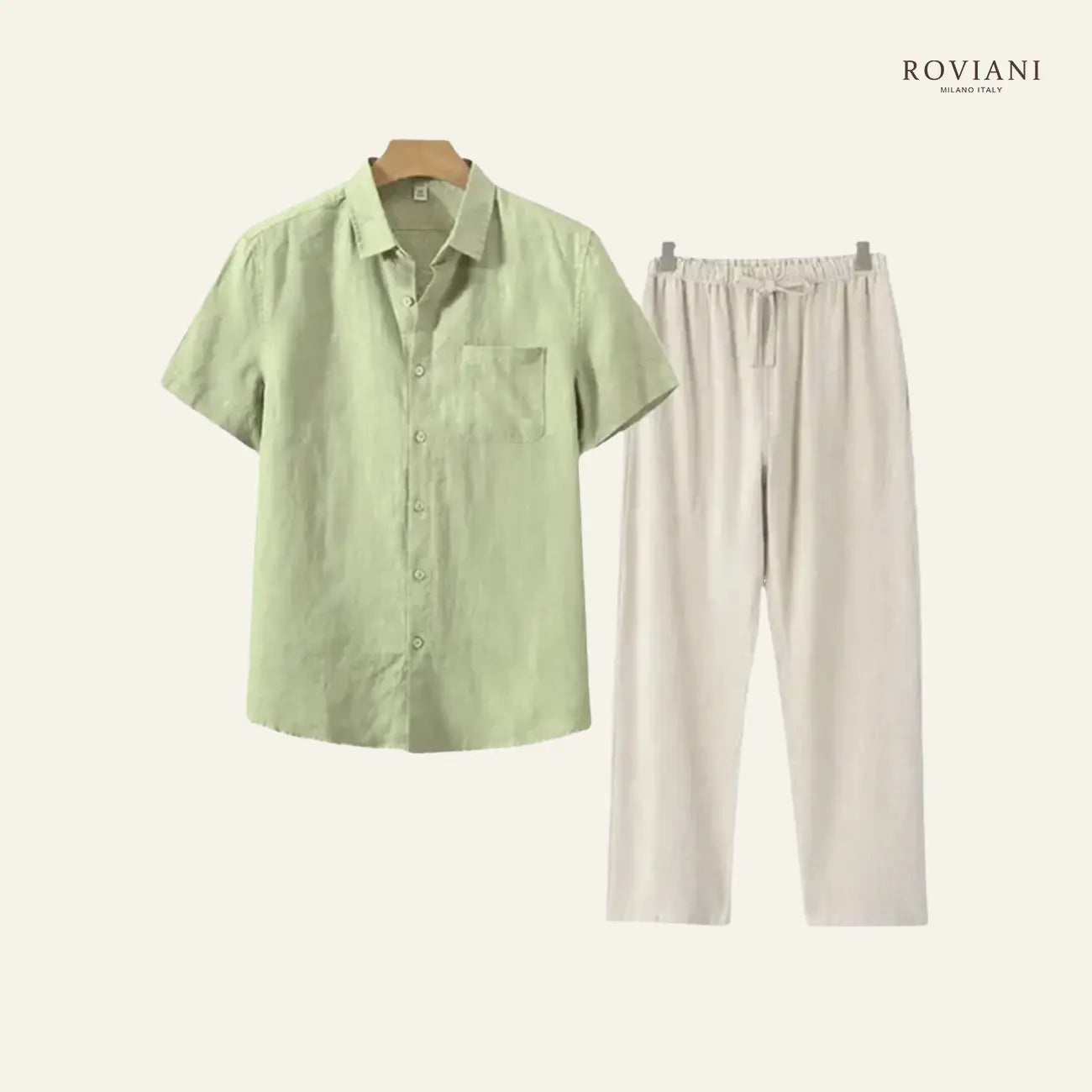 Set Sociale in Lino da Uomo®