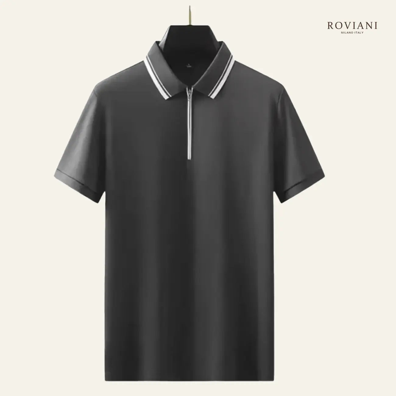 Polo in Maglia Marco Zip Uomo®