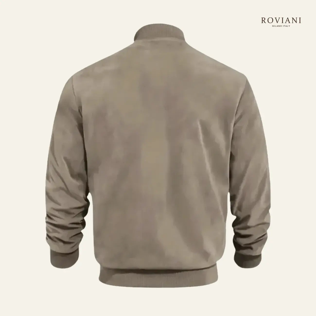 Giacca in Pelle Foderata Oslo Suede®