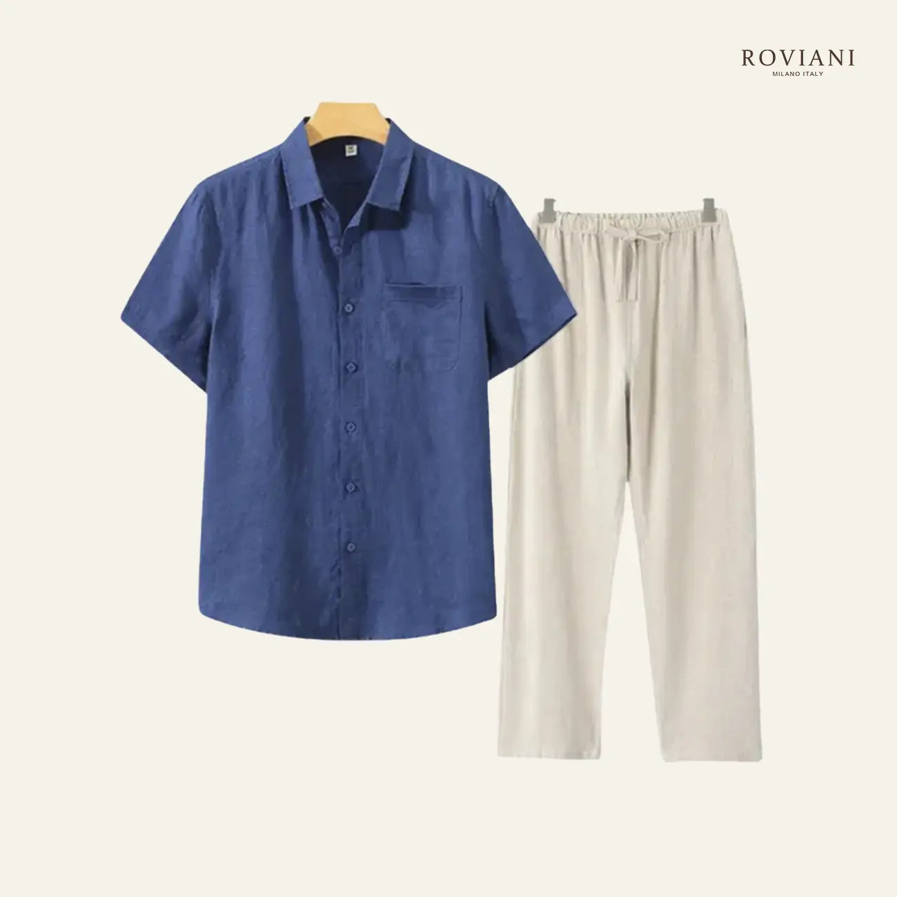 Set Sociale in Lino da Uomo®