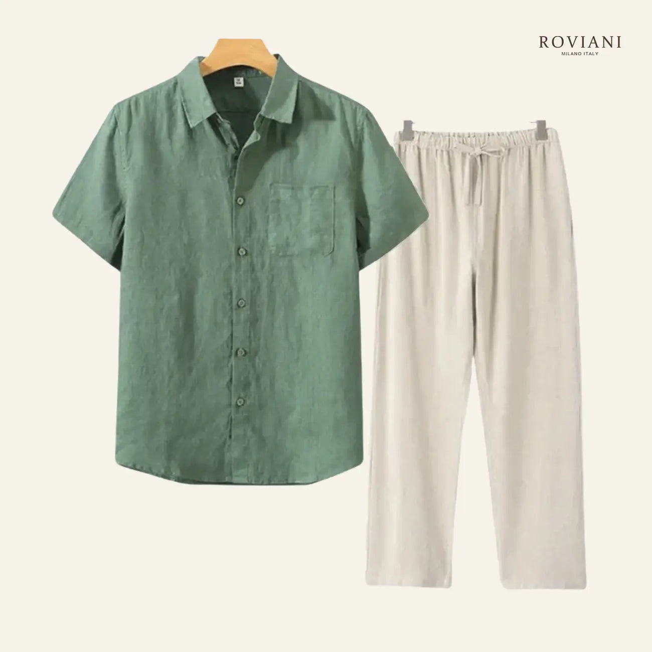 Set Sociale in Lino da Uomo®