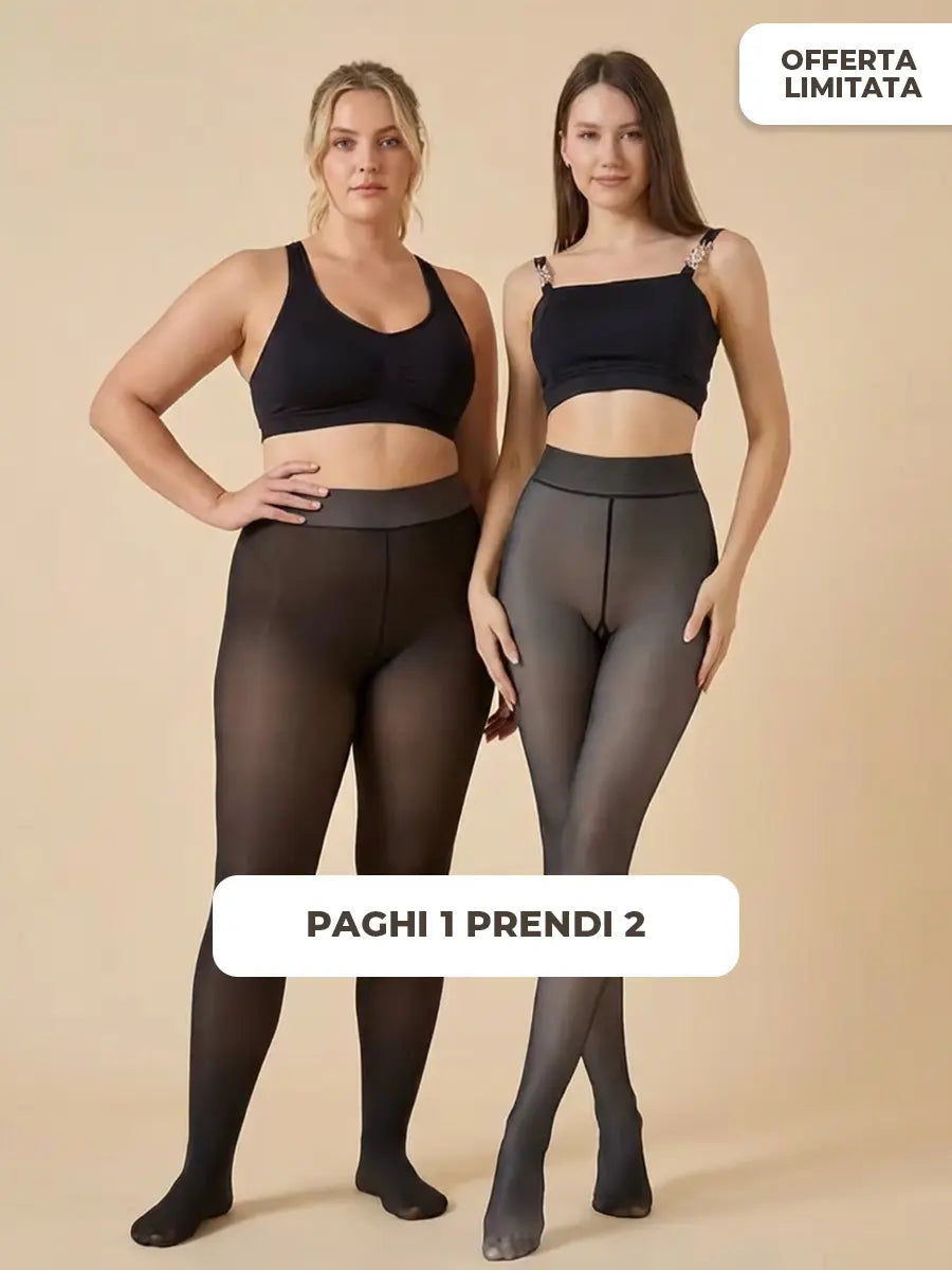 Kit Collant Foderato Trasparente (Prendi 2 al Prezzo di 1) INVERNO 2026
