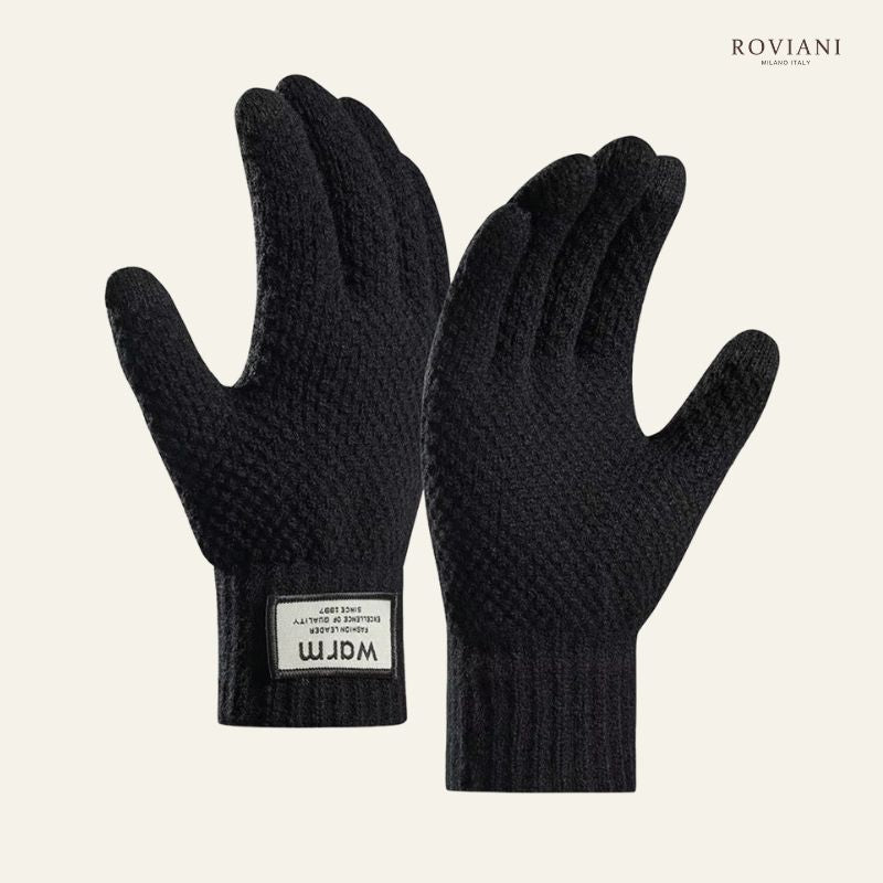 Guanto Nero da Uomo – Taglia Unica